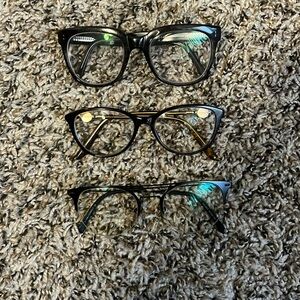 Eyeglasses trio